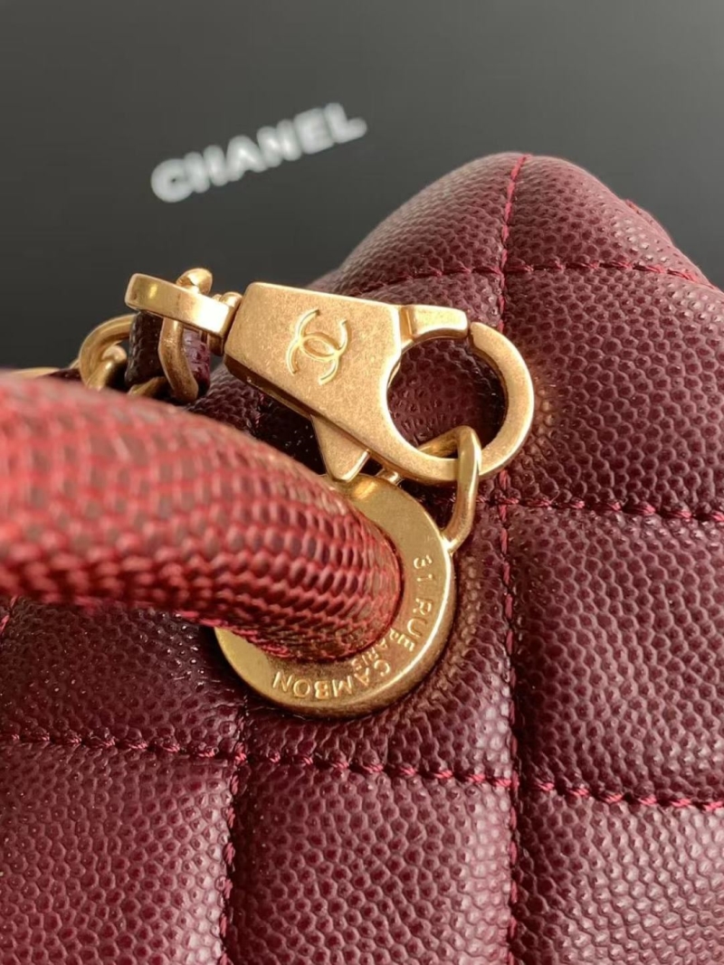 Ch**el top handle bags